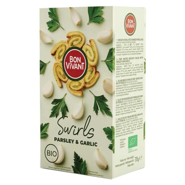 Bon Vivant Swirls Parsley & Garlic 70 gr