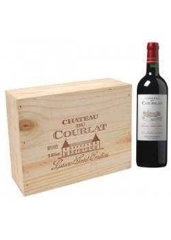 Chateau du Courlat Ξυλοκιβώτιο 3 Φιαλών (3 x 0.75 LT)