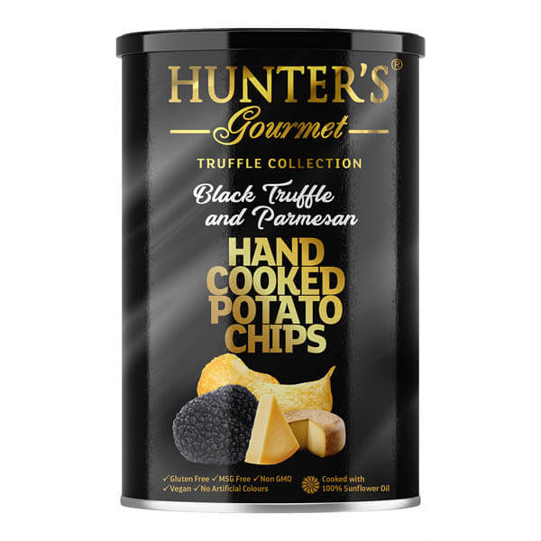 Hunter's Chips Black Truffle-Parmesan 150 gr