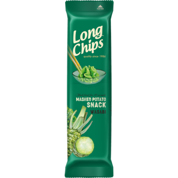 Long Chips Wasabi 75 gr