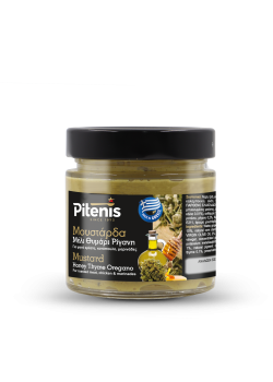 Pitenis Μουστάρδα Μέλι Ρίγανη-Θυμάρι 250 γρ