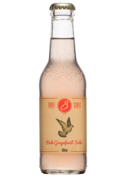 Three Cents Pink Grapefruit Soda 200 ml
