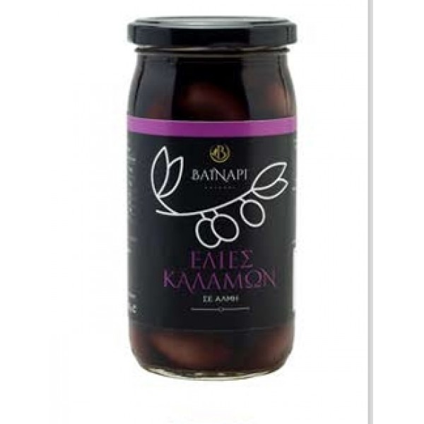 Βαϊνάρι Ελιές  Καλαμών Jumbo 370 gr