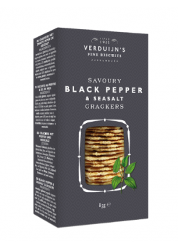 Verduijn's Biscuits Black Pepper 85 gr