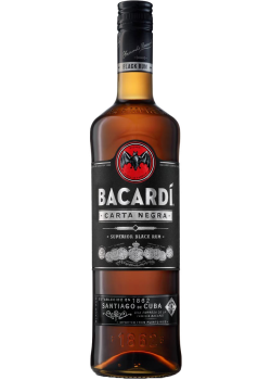 Bacardi Carta Negra (Black) 0.70 LT