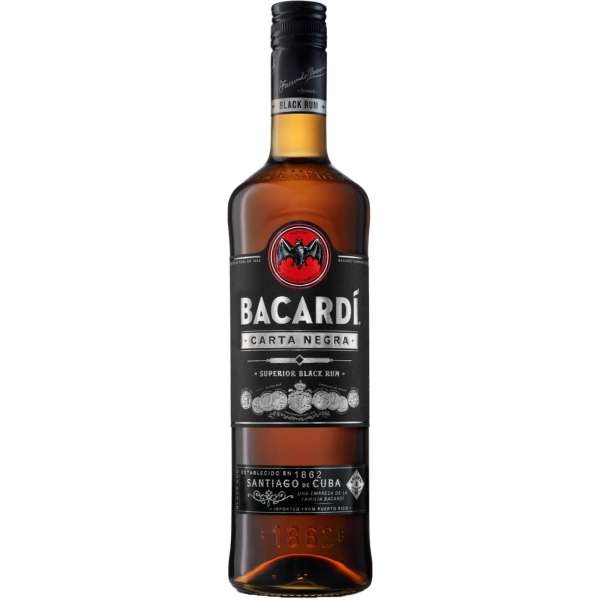 Bacardi Carta Negra (Black) 0.70 LT