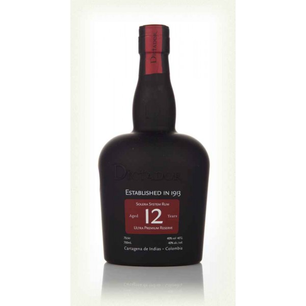 Dictador Rum 12 Years Old 0.70 LT