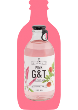 Sir James 101 Pink Gin & Tonic 0.25 LT