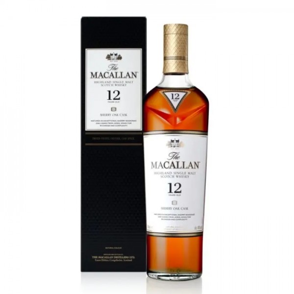 Macallan 12 Years Old Sherry Oak 0.70 LT
