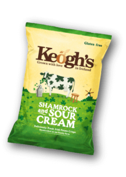Keogh's Sour Cream-Onion 125 gr
