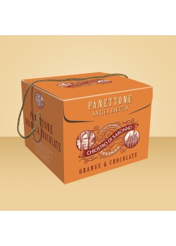 Panettone Chiostro Orange-Chocolate 750 gr