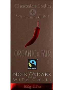 Stella Dark Chocolate-Chili 100 gr