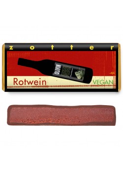 Zotter Red Wine 70 gr