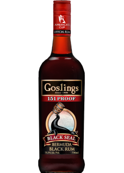 Gosling's Black Seal 151 Proof Rum 0.70 LT